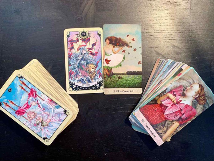 Cách xáo bài trong quá trình Bói bài tarot tình yêu hay nhất