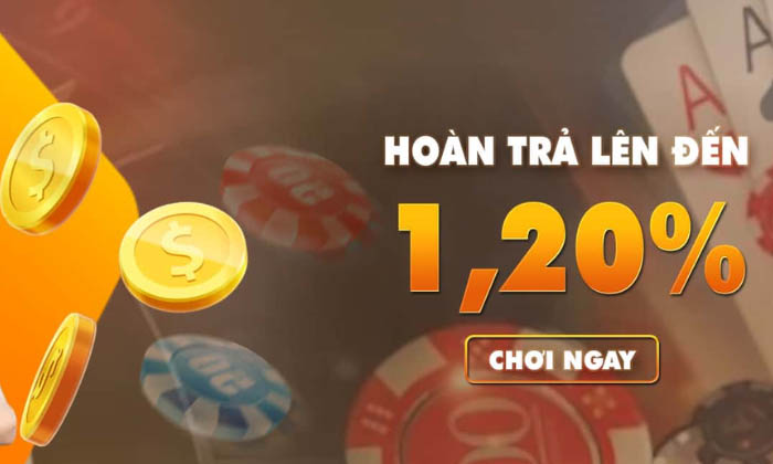 Chương trình hoàn trả tiền cược tại casino 789bet