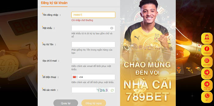 789Bet có uy tín - Hướng dẫn cách đăng ký tài khoản nhanh chóng, đơn giản tại 789Bet